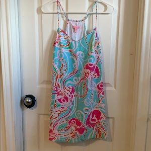 Lilly Pulitzer jellies be jammin slip dress